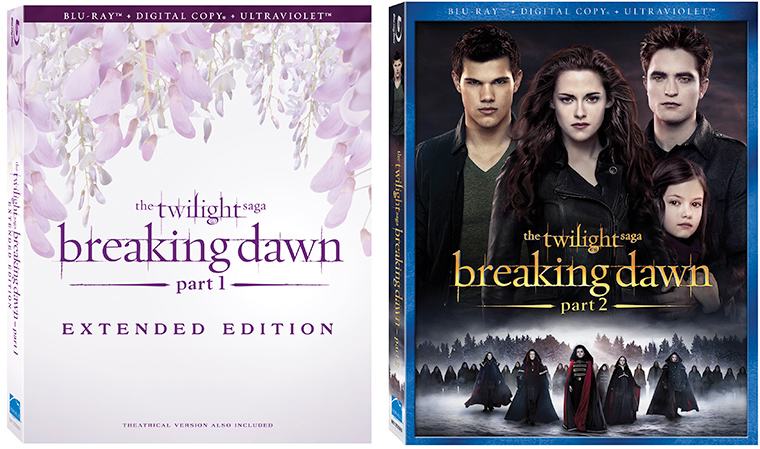 Breaking Dawn Part 2 DVD