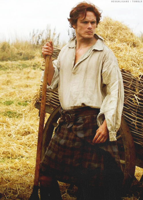 Breaking Down Sam Heughan as Jamie Fraser- That's Normal