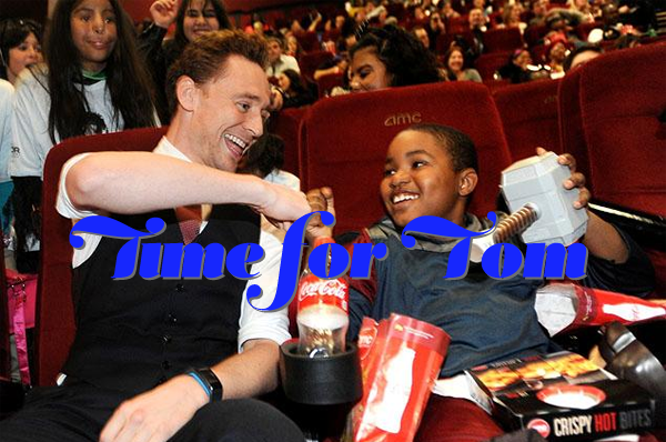 Tom Hiddleston, men with children, Tom Hiddleston with Children