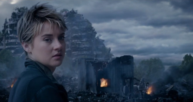Insurgent trailer, tris hair, Divergent