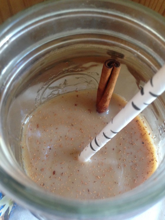 Recipe International Delight Chai Tea Latte Boozy Cocktail! That's