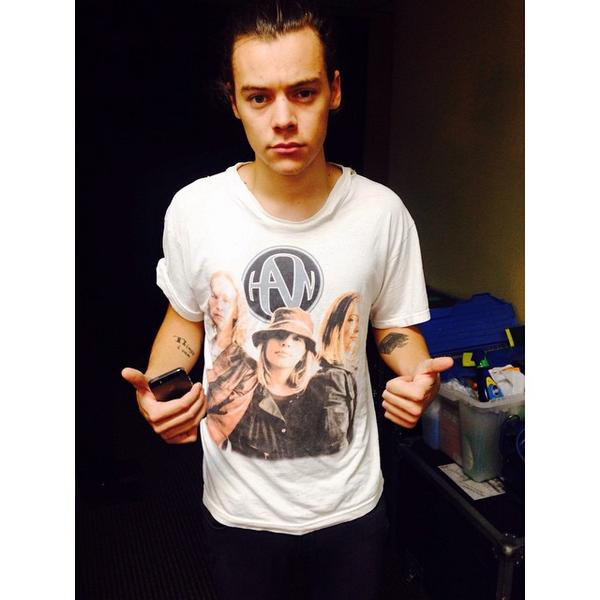 harry styles zane lowe interview shirt