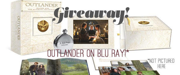outlander giveaway, outlander blu ray, outlander box set