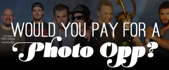 Would you pay for a celebrity photo op? - That's Normal