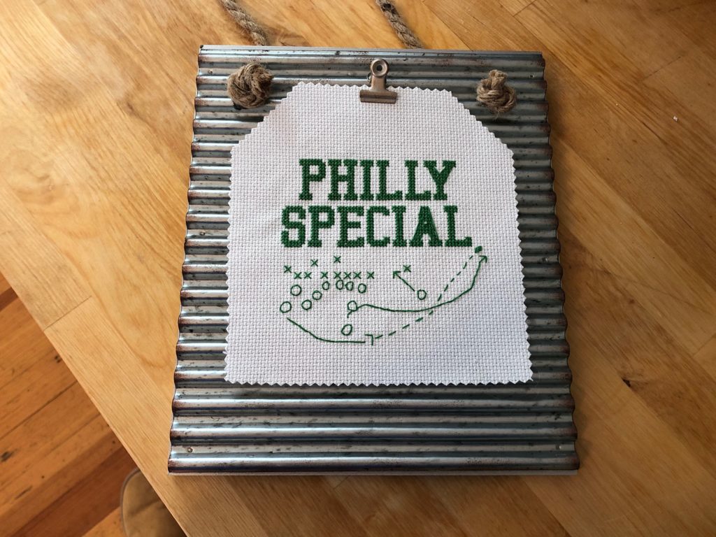 Philly Special Cross stitch