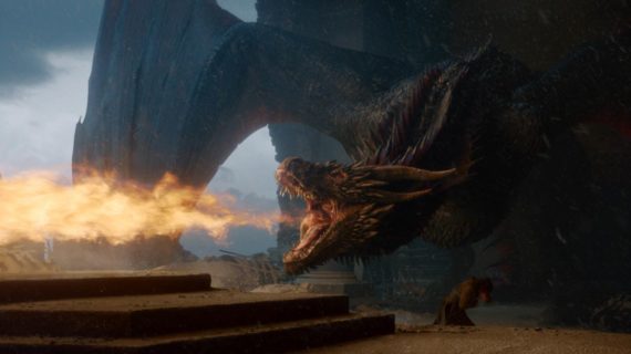 drogon, game of thrones finale