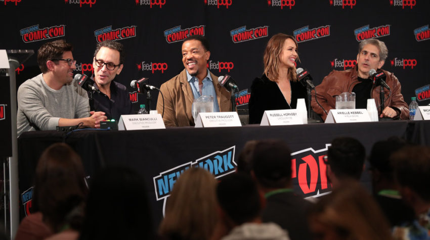NBC's Lincoln cast at NYCC